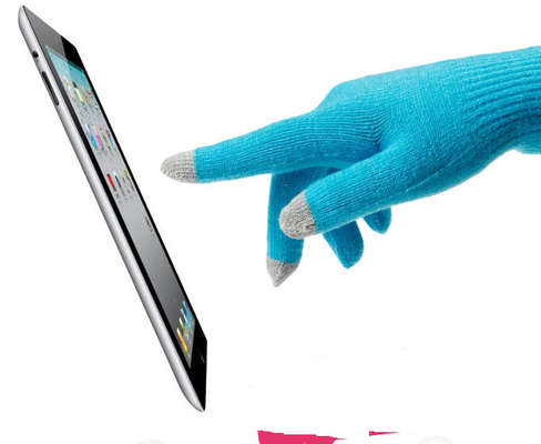 Contact enfilé de gants de main de point de verre trempé d'affichage à cristaux liquides de panneau multi d'écran tactile