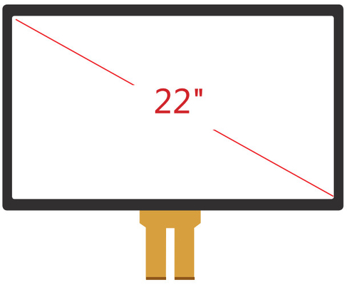 PCT 22&quot; écran tactile capacitif projeté pour le Smart Home, multi - contact de point