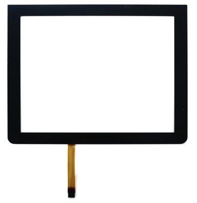 La définition élevée 18,5 » 5 câblent l'écran résistif d'écran tactile avec le cadre noir, rapport de 16:9