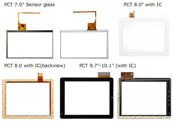 G+FF Panneau tactile capacitif transparent projeté