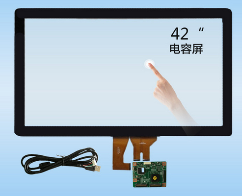 G+FF 42&quot; panneau d'affichage capacitif projeté par contact multi d'écran tactile avec IC POINTU