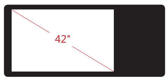 G+FF 42&quot; panneau d'affichage capacitif projeté par contact multi d'écran tactile avec IC POINTU