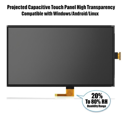 Panneau tactile capacitif projeté haute transparence compatible avec Windows/Android/Linux 20% à 80%