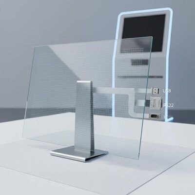 Panneau tactile capacitif projeté à haute transparence avec interface USB RS232 I2C et haute résolution tactile, idéal pour les systèmes de bornes interactives