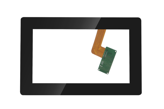 L'ANIMAL FAMILIER de 7 pouces a projeté l'écran tactile capacitif avec résolution noire/blanche de cadre